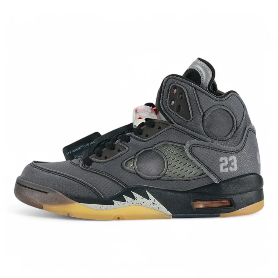 Off-White x Jordan 5 Retro SP 'Muslin'