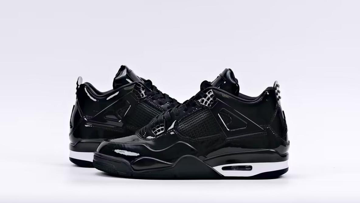 Air Jordan 4 Retro '11Lab4 - Black' Sample Replica