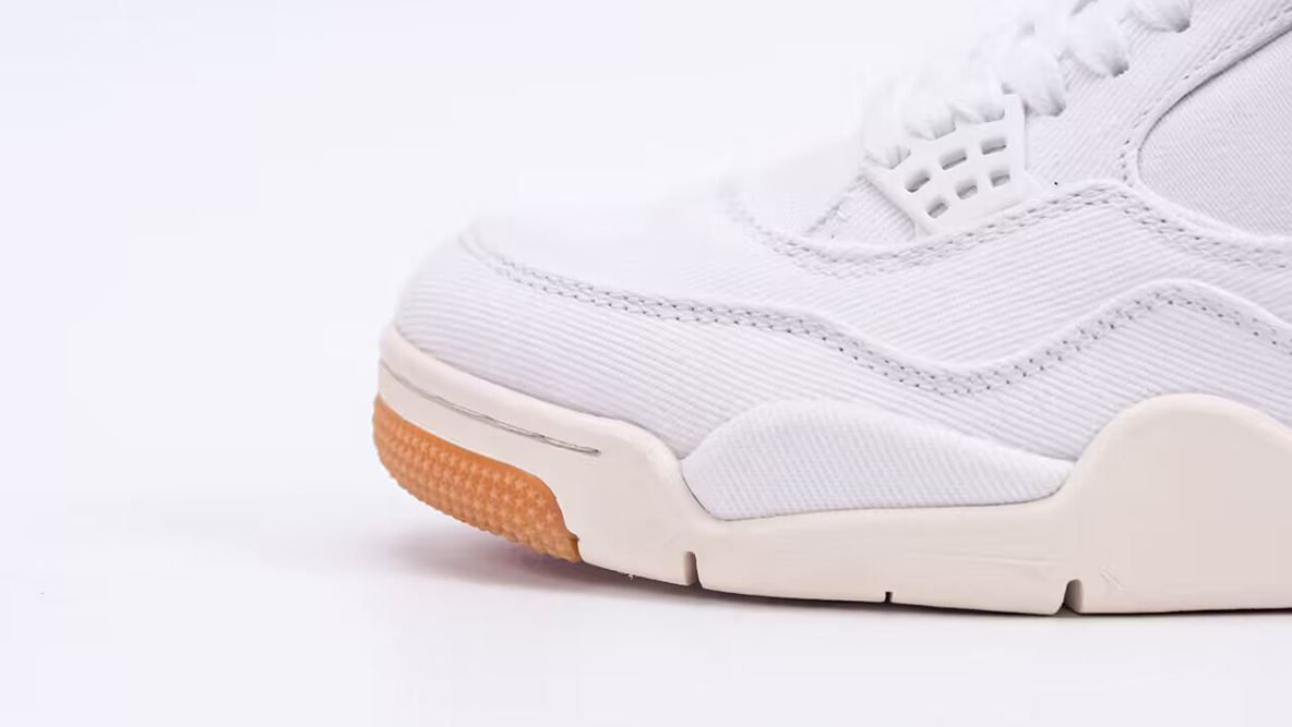 Levi's x Air Jordan 4 Retro 'White Denim'