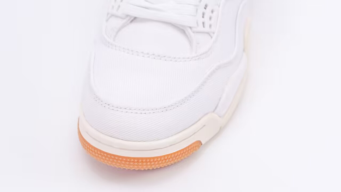 Levi's x Air Jordan 4 Retro 'White Denim'
