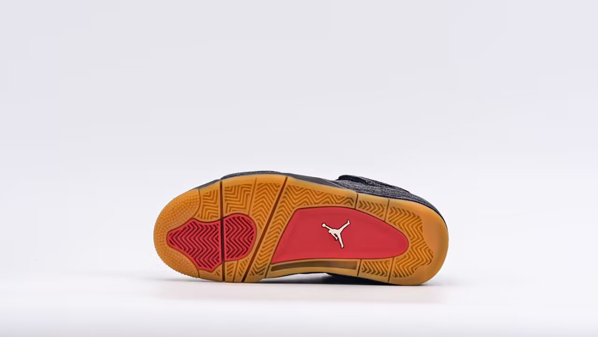 Air Jordan 4 Levi's Balck Replica