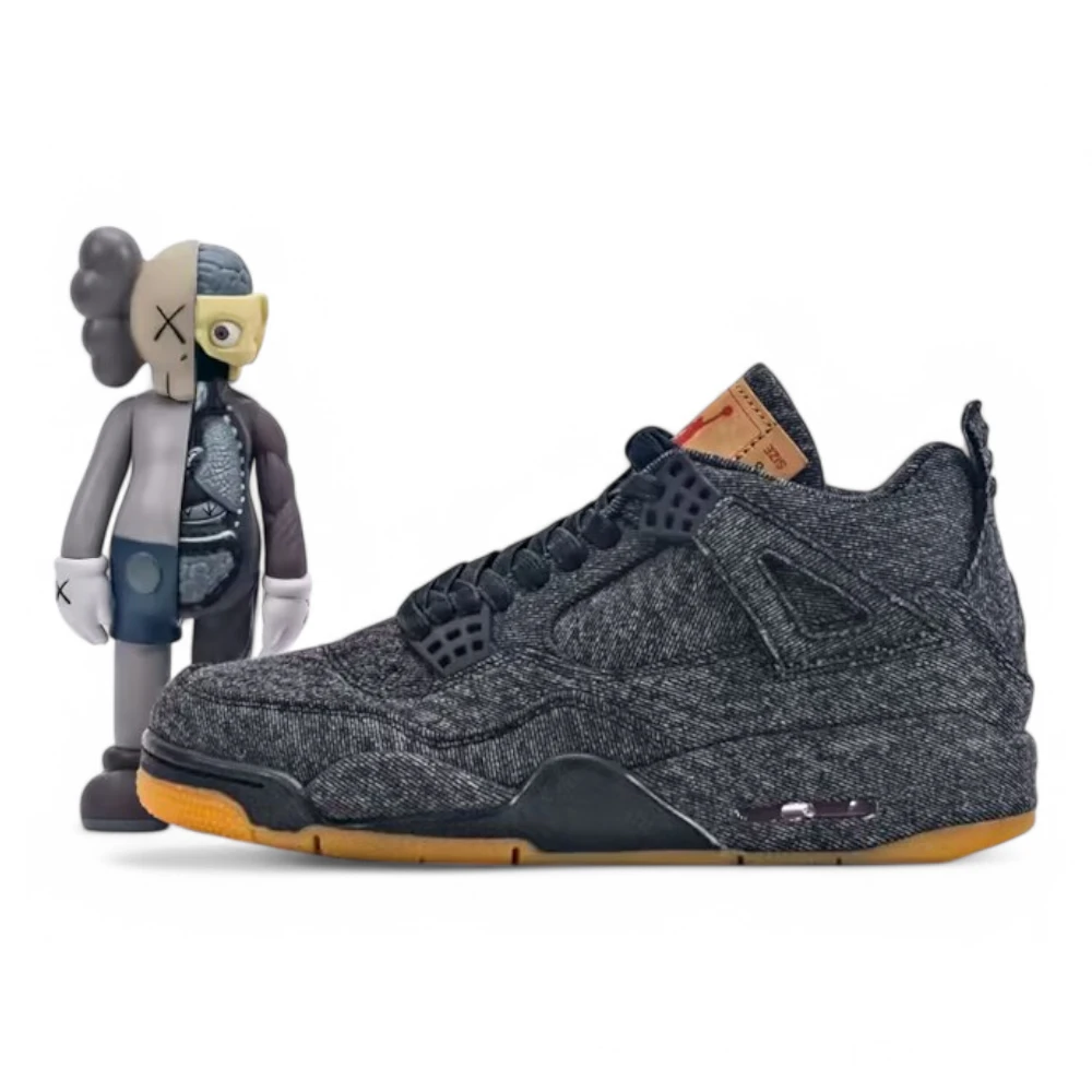 Jordan 4 Levi's Balck