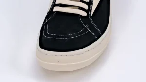 Rxxx Owens Wmns DRKSHDW Luxor Vintage Low 'Black Milk' Replica