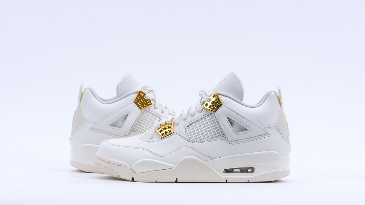 Air Jordan 4 Retro 'Metallic Gold'