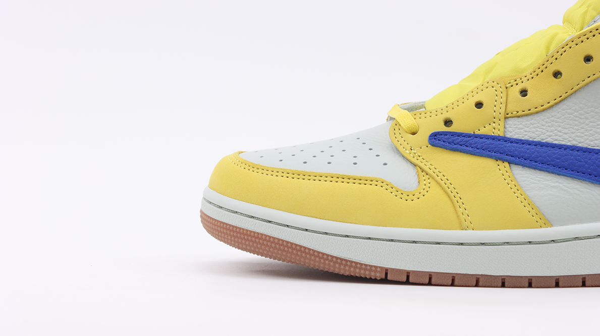Travis Scott x Wmns Air Jordan 1 Retro Low OG SP 'Canary' Replica