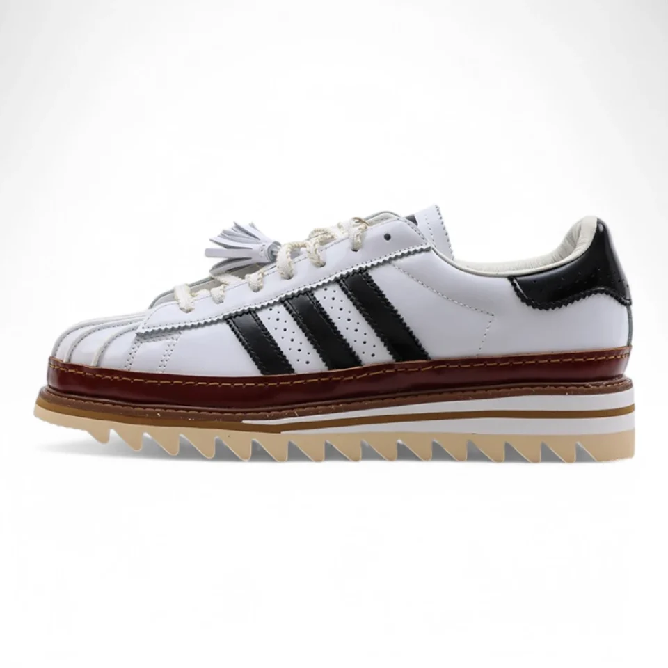 CLOT x Superstar "White Black" Replica