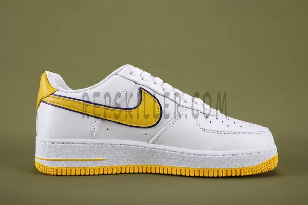 the right side of left pair yellow swoosh logo