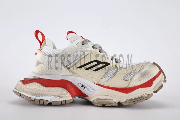 Inside of left shoe