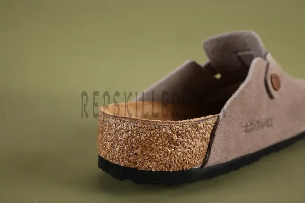 Boston Suede Leather Light Brown5