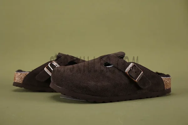 the dark brown