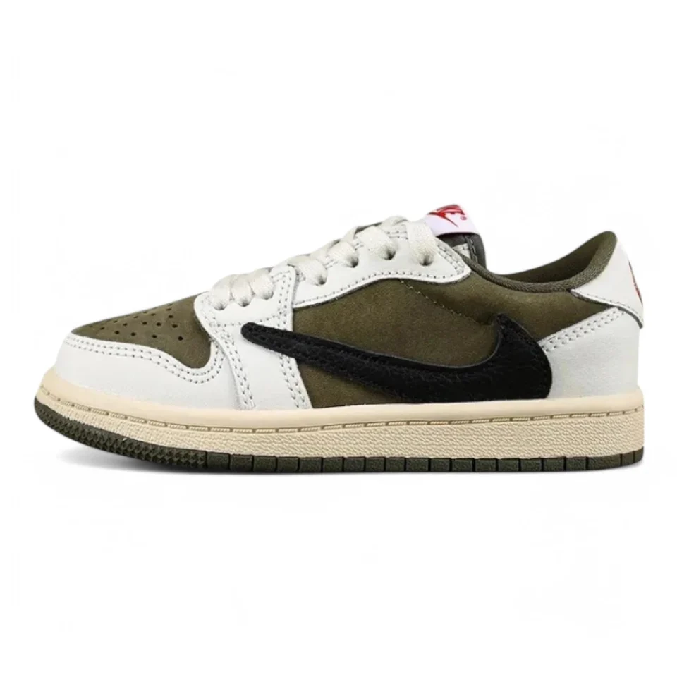 Travis Scott x Jordan 1 Low OG SP PS 'Medium Olive'