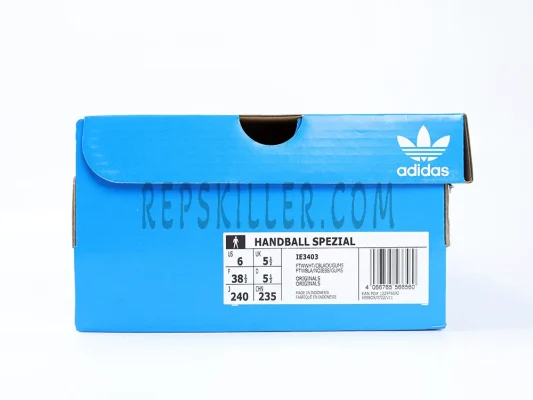 the blue shoe box