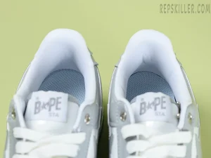 A BATHING APE STA Patent Leather Grey13