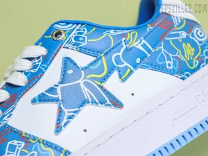 A Bathing Ape Bape Sta Medicom Toy Bearbrick Camo Blue11