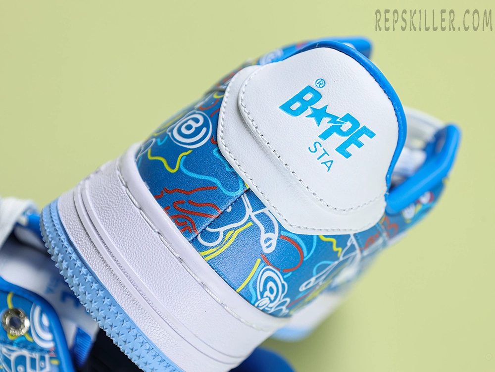 A Bathing Ape Bape Sta Medicom Toy Bearbrick Camo Blue12