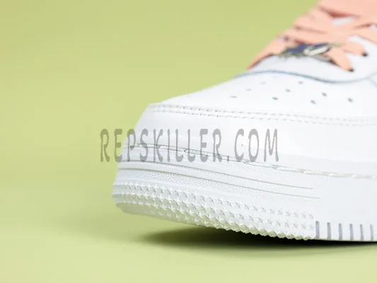 BAPESTA WHite Leather Blue Edge 7