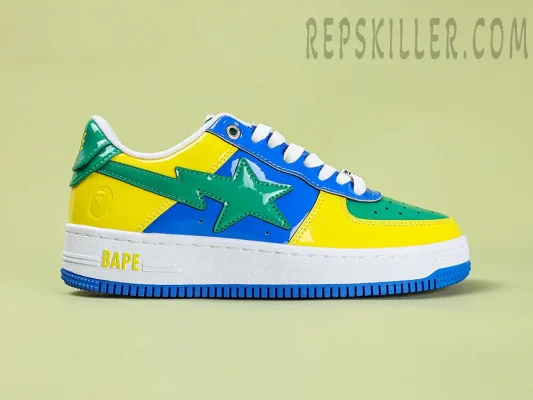 Outside of the shoe