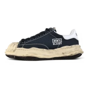 Maison MIHARA YASUHIRO Wayne Original Sole Leather Low Sneaker Black