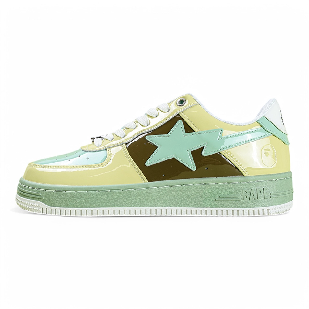 A Bathing Ape Bape Sta Nostalgic Yellow Green