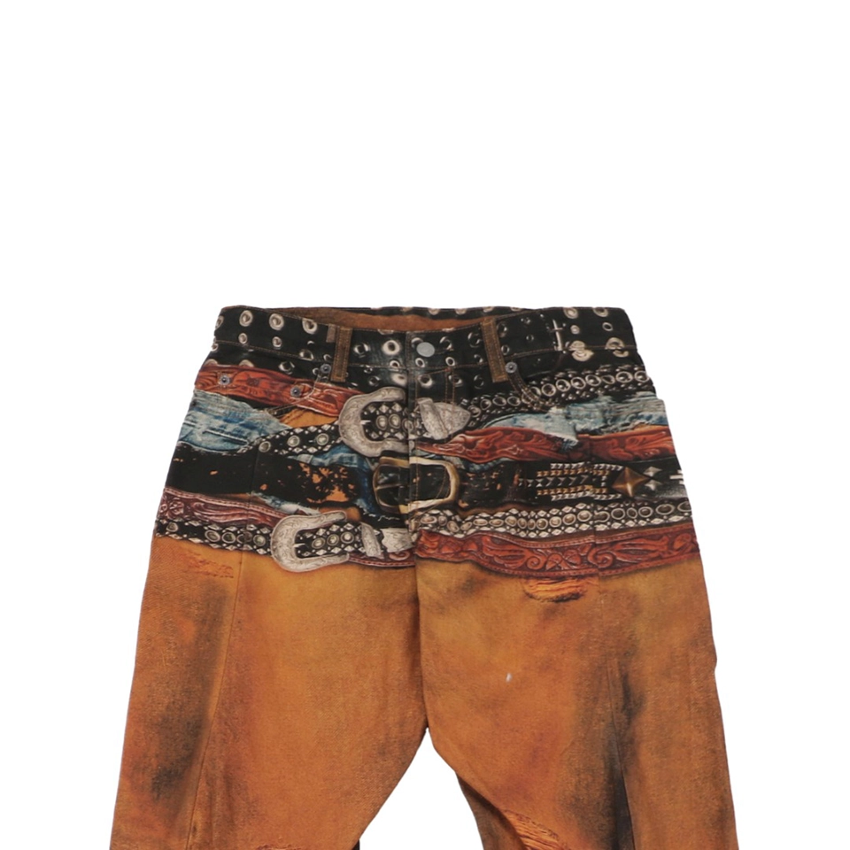 Acne Studios Multi-Belt Pattern Denim Jeans1.jpeg