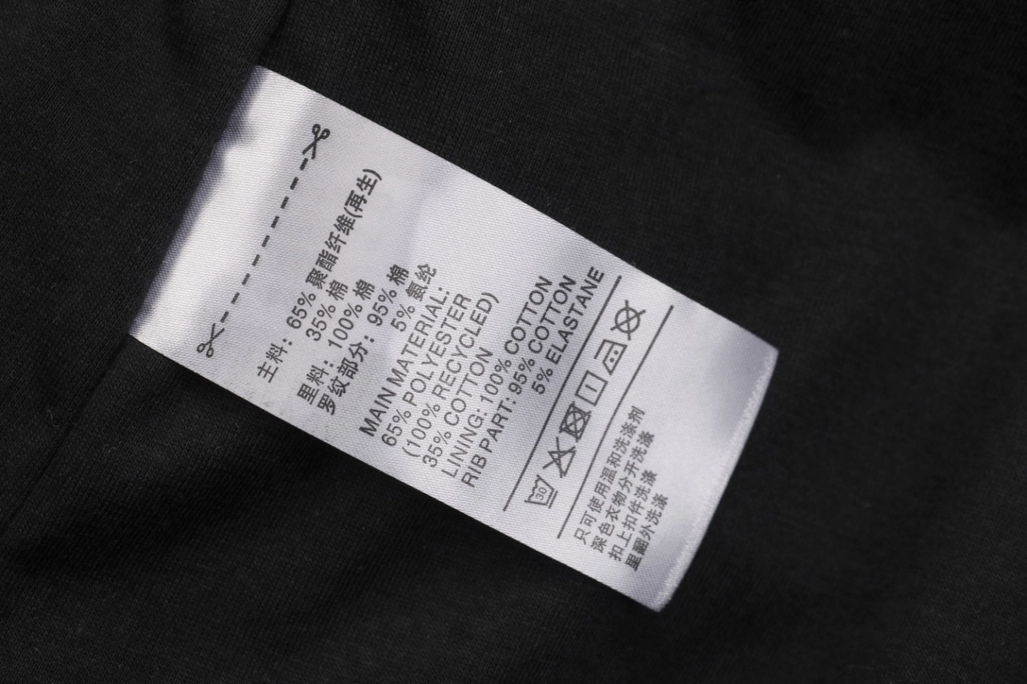 Wash tag