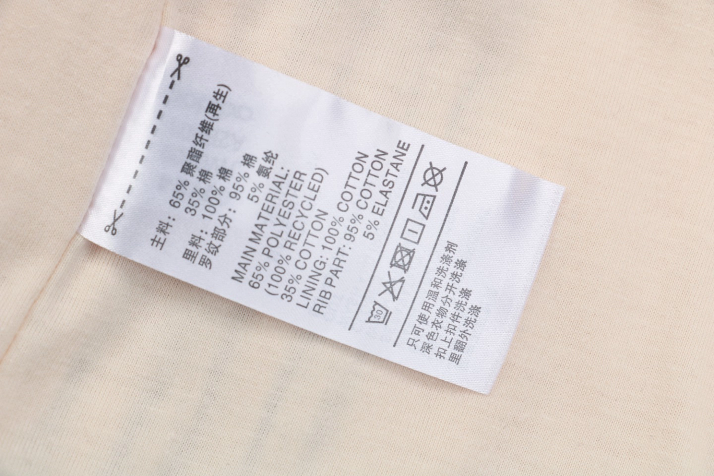 Wash tag