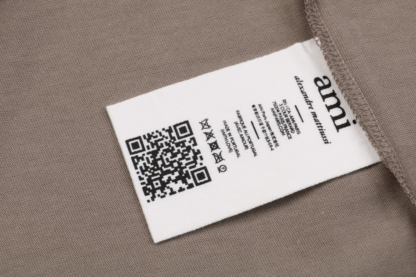 Wash tag