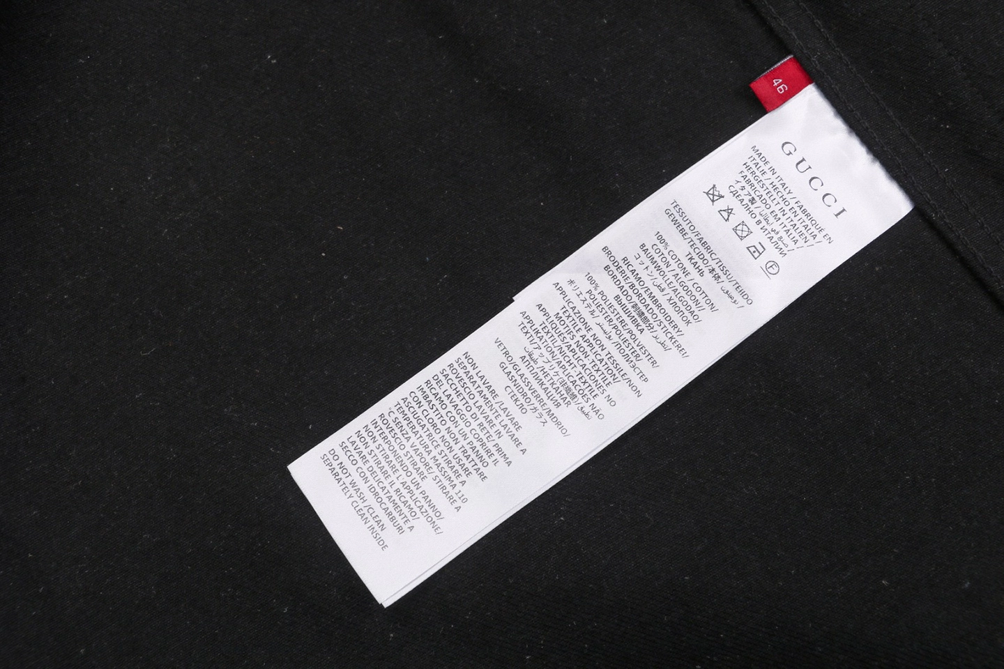 Wash tag