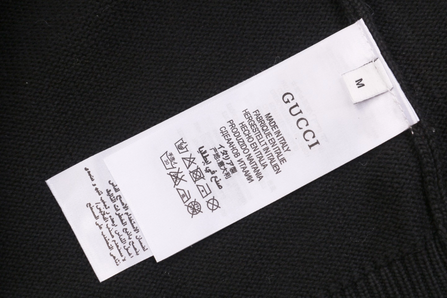Wash tag
