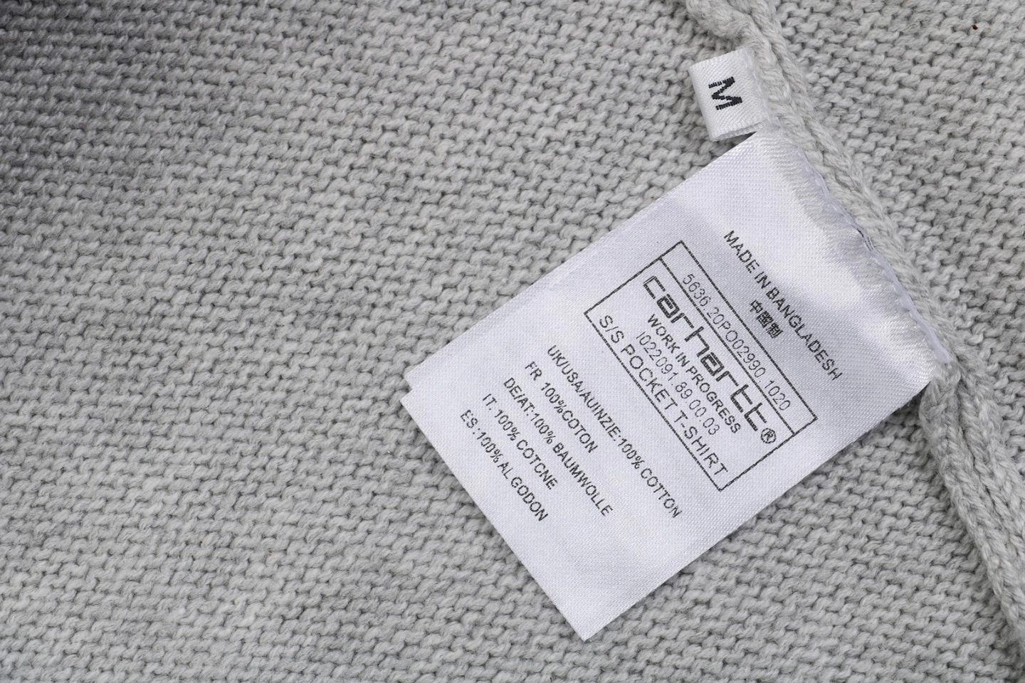 Wash tag