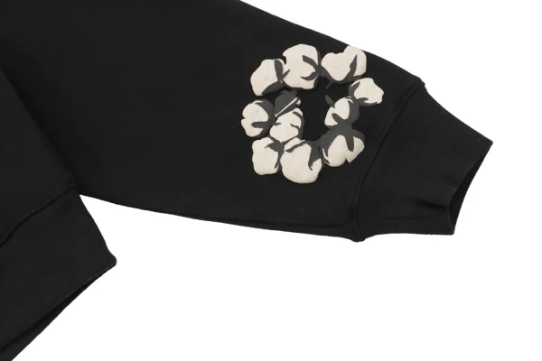 Denim Tears x CPFM Cotton Puff Print Hoodie Black8.jpeg