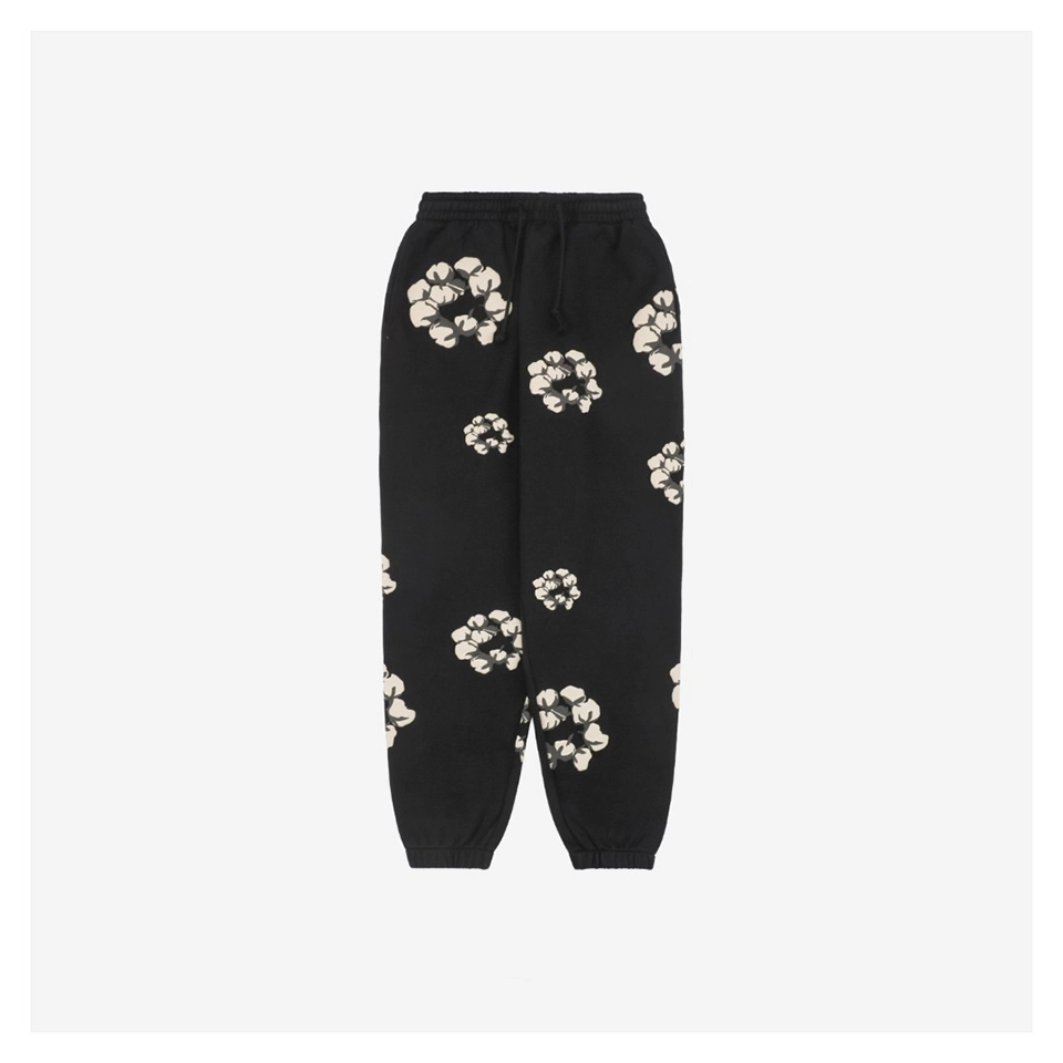 Denim Tears x CPFM Cotton Puff Print Pants Black