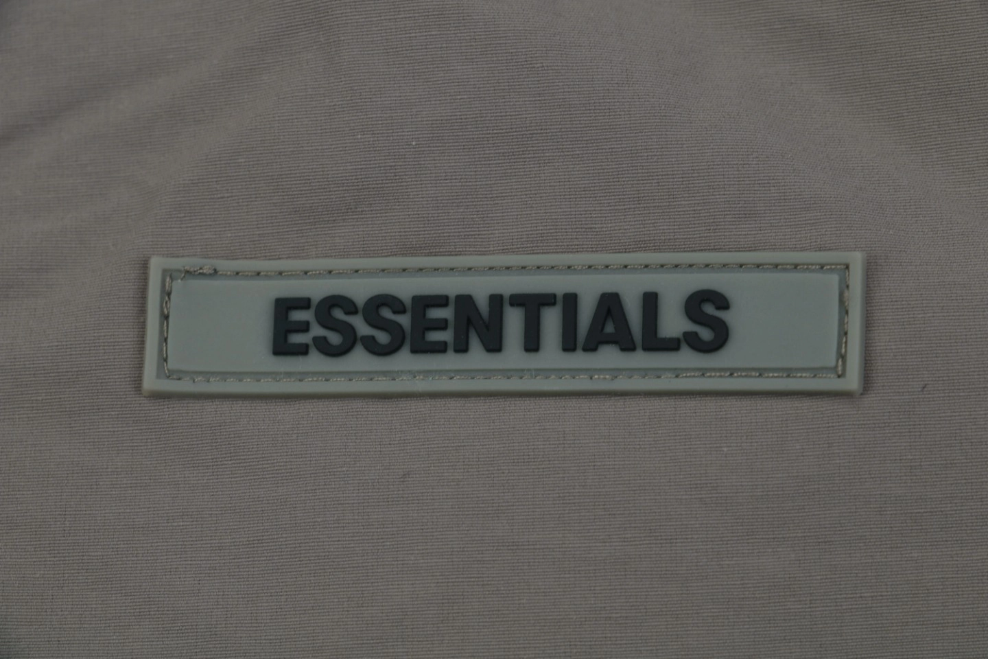 Essentials Double-Stitch Stand Collar Puffer Jacket Grey8.jpeg