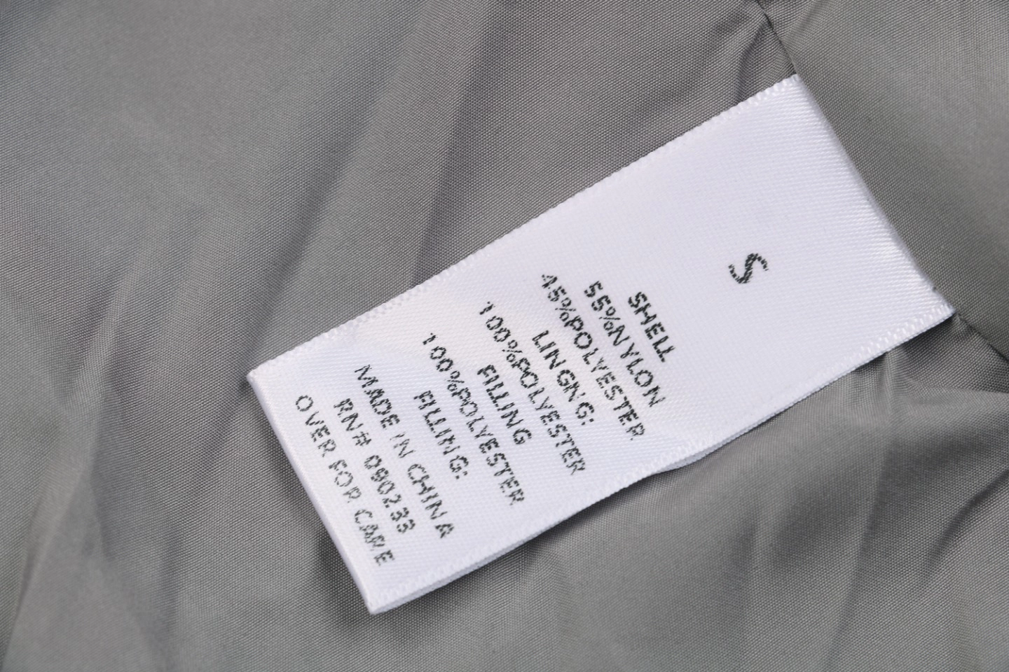 Wash tag