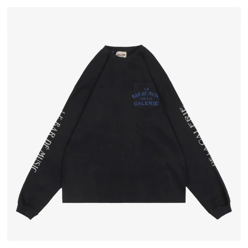 Gallery Dept “Music Gallery” Letter Print Long-Sleeve Shirt