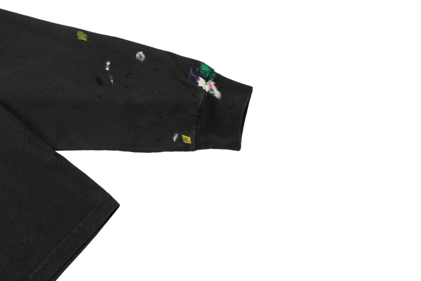 Gallery Dept Pink Letter Graffiti Painted Print Long Sleeve Shirt5.jpg
