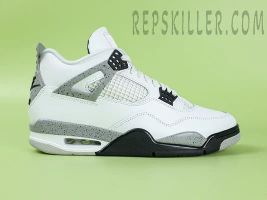 Jordan 4 Retro OG 'White Cement' 2025 Shoe side