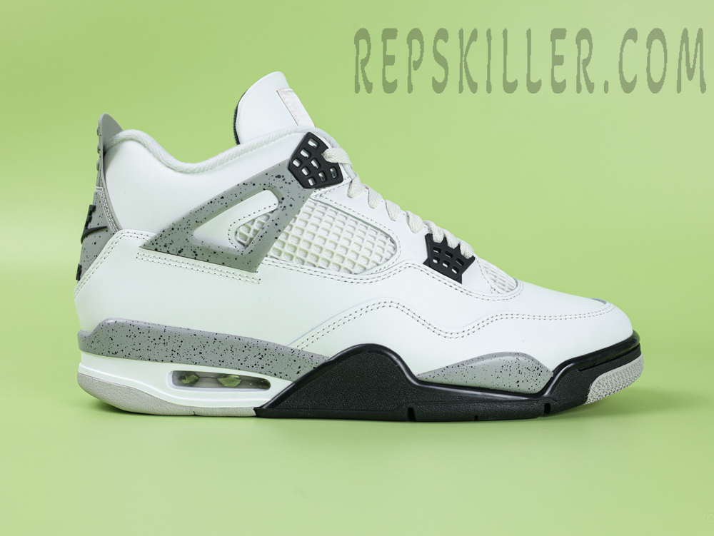 Jordan 4 Retro OG 'White Cement' 2025 Shoe side