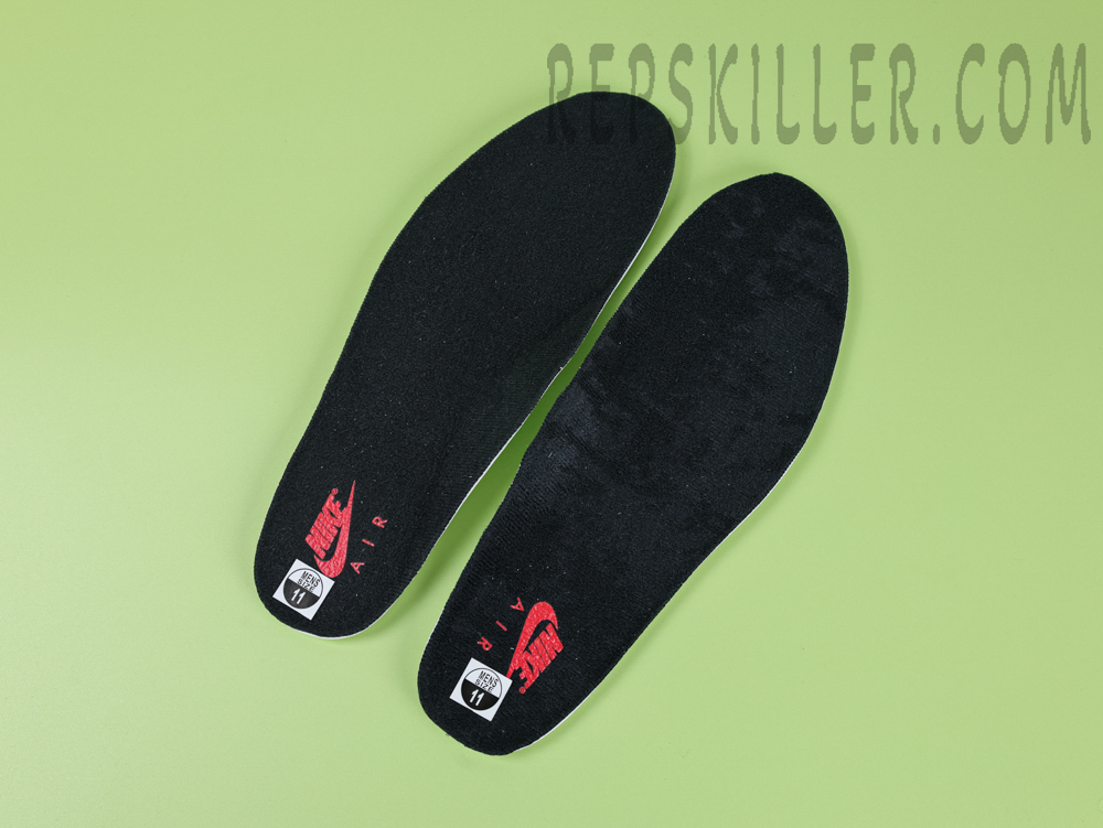Jordan 4 Retro OG 'White Cement' 2025 Insole