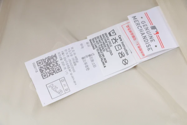 Wash tag