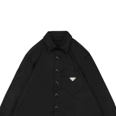 PD Re-Nylon Pocket Triangle Logo Nylon Shirt Jacket3.jpeg