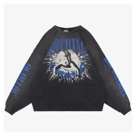 Saint Michael Holy Infant Tadpole Print Sweatshirt