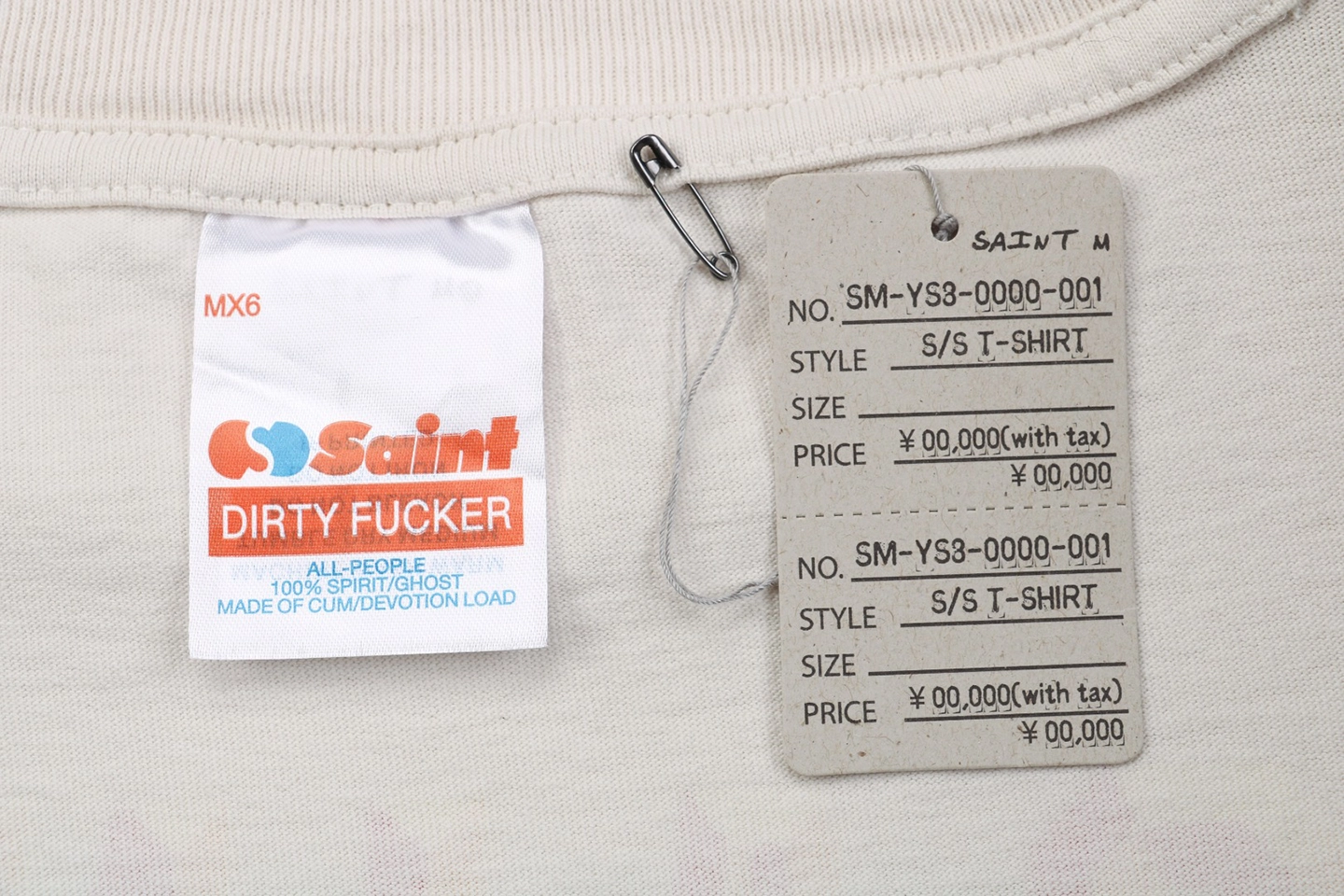 Saint logo tag