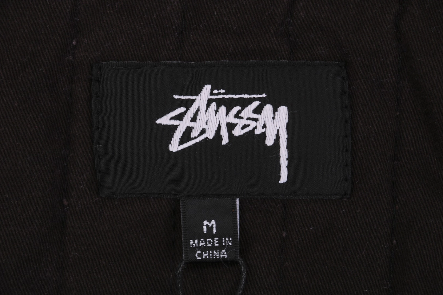 Stussy Blurred Graffiti Letter Print Jacket Blue5.jpeg