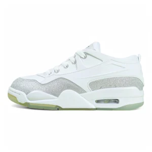 Air Jordan 4 RM 'White Silver Glitter'