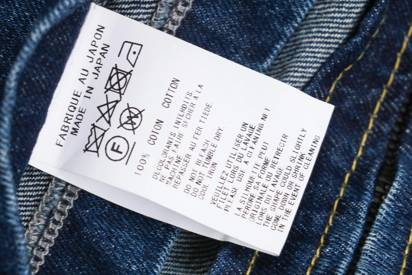 Wash tag