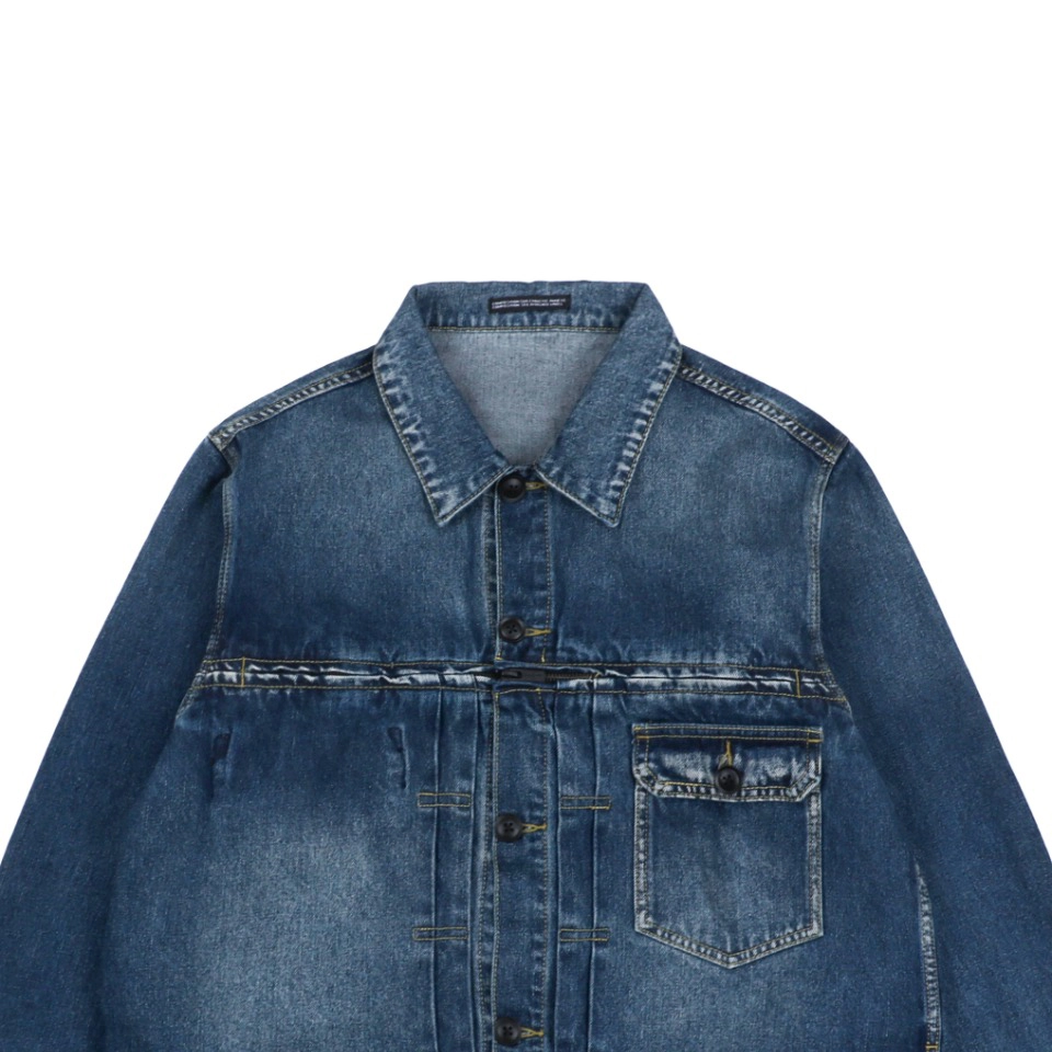 Y-3 Indigo Zip-Up Denim Jacket by Yohji Yamamoto4.jpeg