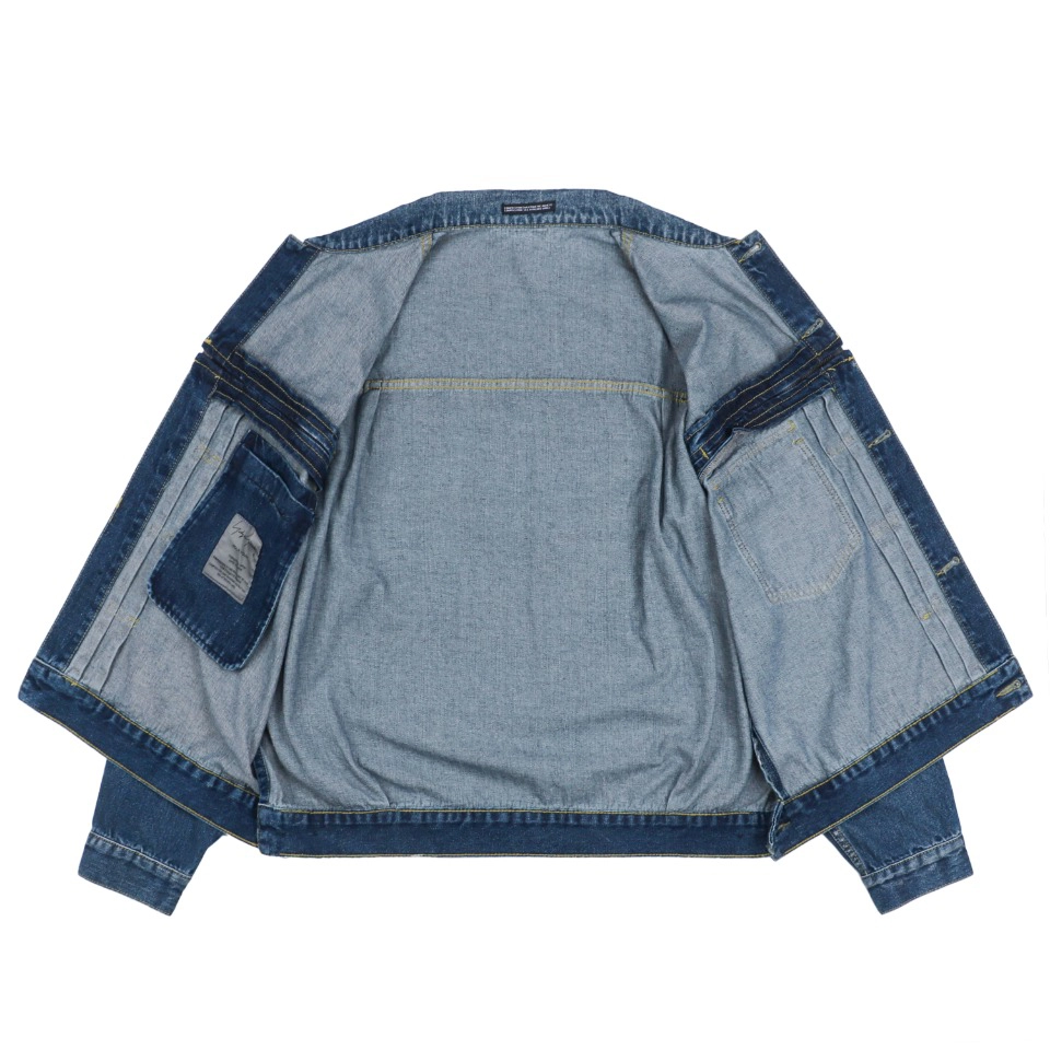 Y-3 Indigo Zip-Up Denim Jacket by Yohji Yamamoto5.jpeg