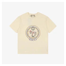 G 1921 Horse Embroidered Short-Sleeve T-Shirt