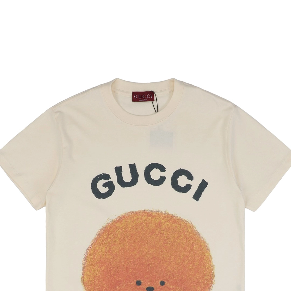 Afro Dog Graphic Print Short-Sleeve T-Shirt3.jpeg